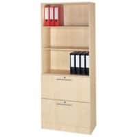 Hammerbacher Garderobenschrank Austria Nussbaum 800 x 420 x 2.204 mm