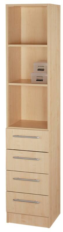 Hammerbacher Garderobenschrank Austria Braun 406 x 420 x 2.004 mm