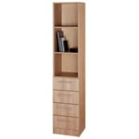 Hammerbacher Garderobenschrank Austria Walnuss 406 x 420 x 2.004 mm