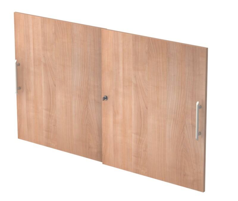 Hammerbacher Türen Matrix AT Walnuss 1.200 x 748 mm 2 Stück