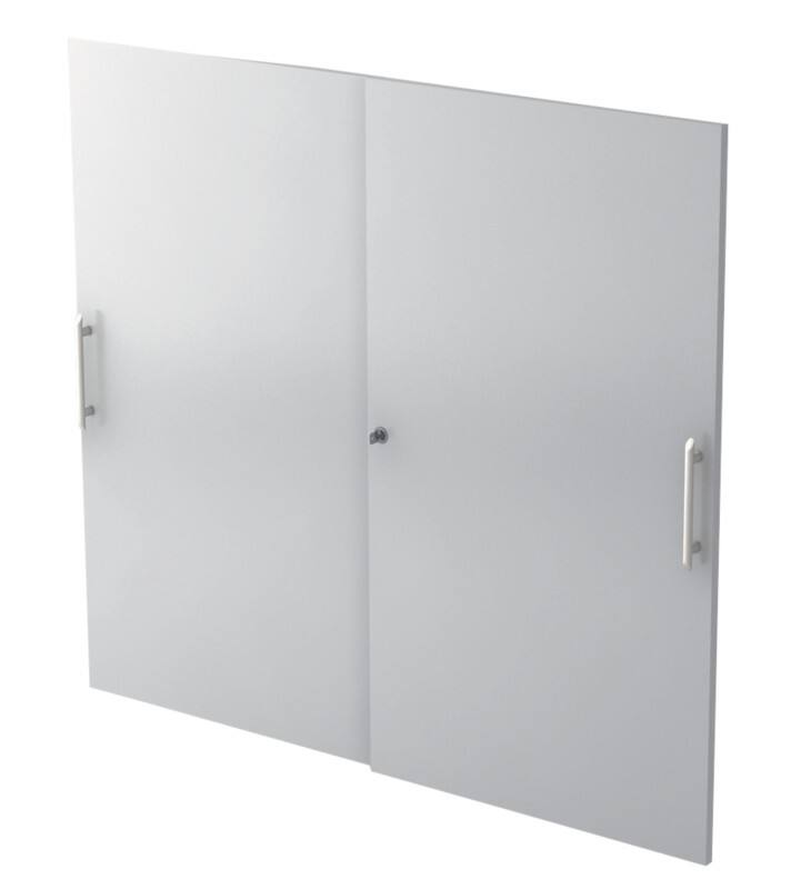 Hammerbacher Türen Matrix AT Lichtgrau 1.200 x 1.100 mm 2 Stück