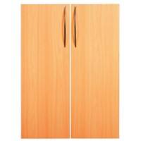 Hammerbacher Türen Matrix Rechteckig Buche-Nachbildung 79 x 1,6 x 110,4 cm