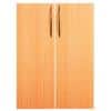 Hammerbacher Türen Matrix Rechteckig Buche-Nachbildung 79 x 1,6 x 110,4 cm