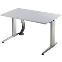Hammerbacher Schreibtisch elektrisch höhenverstellbar XE12/5 Grau 1.200 x 800 x 720 x 720 - 1.190 mm