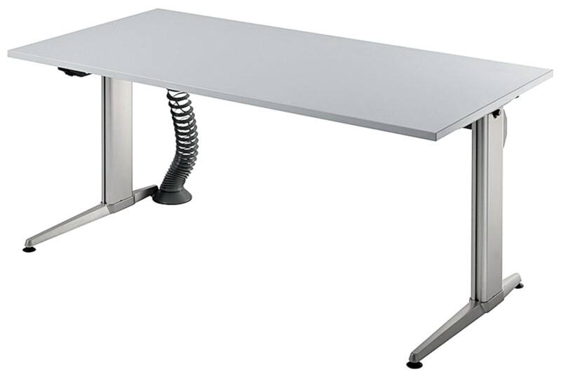 Hammerbacher Techno Speed Schreibtisch Ahorn 1.280 (B) x 1.300 (T) x 720 (H) mm