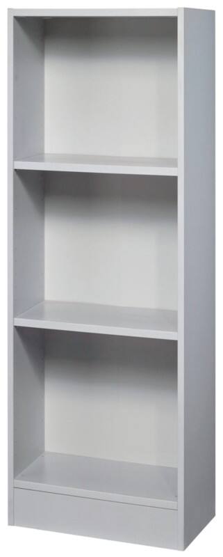 Hammerbacher Austria Melaminharzbeschichtete Spanplatte Regal 2 Fachböden 406 x 400 x 1.270 mm Grau