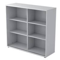 Hammerbacher Schiebetürenschrank Korpus Matrix AT mit Aufbau Lichtgrau 1.200 x 400 x 1.100 mm