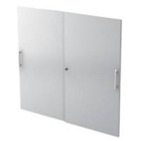 Hammerbacher Türen Matrix Grau 1.200 x 1.100 mm 2 Stück