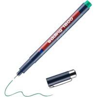 edding 1800 Fineliner Extra Fein Rundspitze 0,25 mm Grün Wasserbeständig