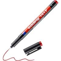 edding 141F OHP Marker Extra Fein Rundspitze Rot