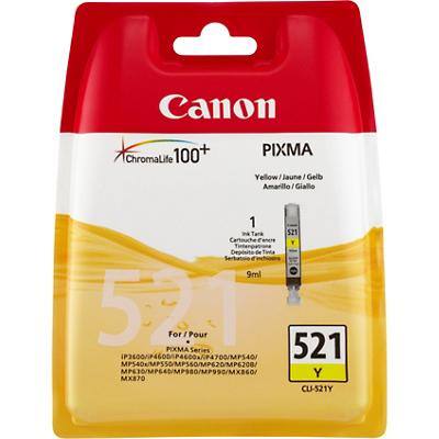 Canon CLI-521 Original Tintenpatrone Gelb