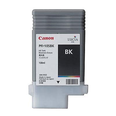 Canon PFI-105BK Original Tintenpatrone Schwarz Pack