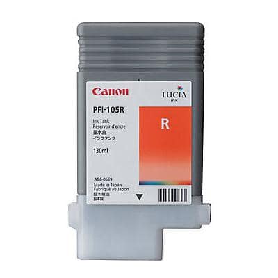 Canon PFI-105R Original Tintenpatrone Rot Pack