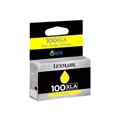 Lexmark 100XLA Original Tintenpatrone 14N1095 Gelb