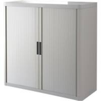 Paperflow Rollladenschrank EasyOffice Grau 1.100 x 415 x 1.040 mm