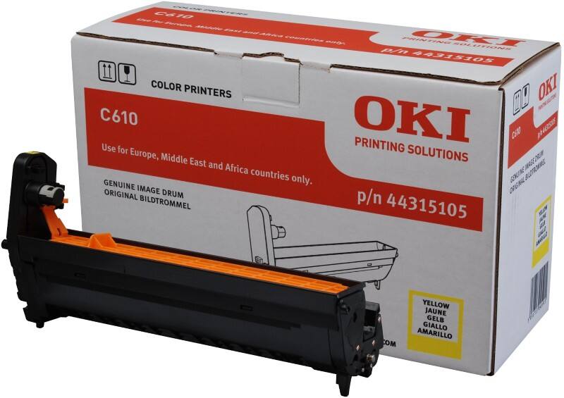 OKI 44315105 Original Trommel Gelb