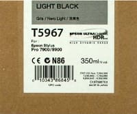 Epson T5967 Original Tintenpatrone C13T596700 Hellschwarz