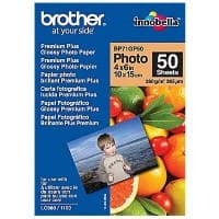 Brother Inkjet Fotopapier Glänzend DIN A6 260 g/m² Weiß