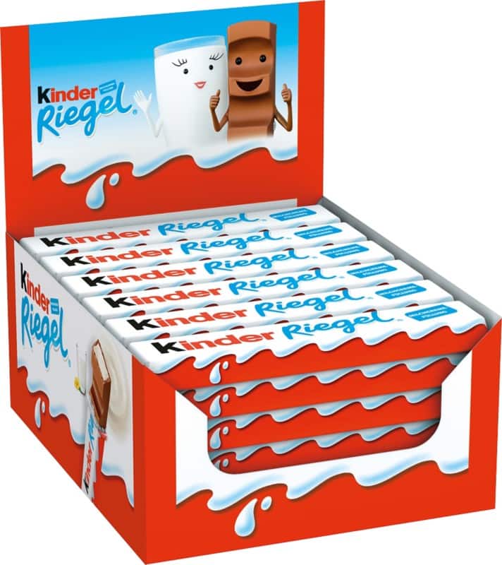 Kinder Schokoriegel 36 Stück à 21 g