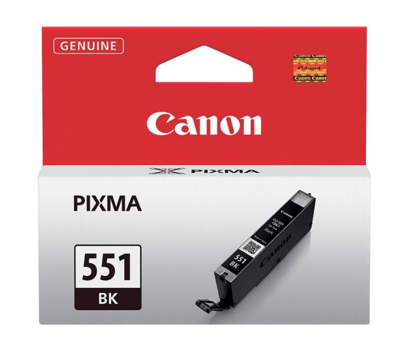 Canon CLI-551BK Original Tintenpatrone Schwarz