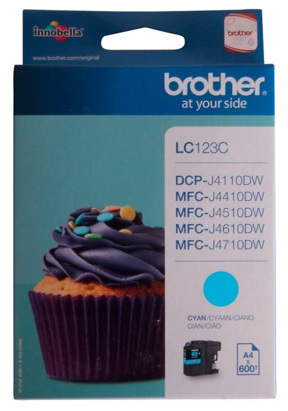 Brother LC123C Original Tintenpatrone Cyan