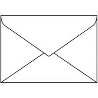Sigel Briefumschläge Ohne Fenster C5 229 (B) x 162 (H) mm Gummiert Weiß 100 g/m² 50 Stück