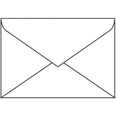 Sigel Briefumschläge Ohne Fenster C5 229 (B) x 162 (H) mm Gummiert Weiß 100 g/m² 50 Stück