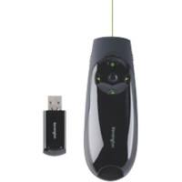 Kensington Expert Kabelloser Presenter K72426EU Grüner Laser und Cursorsteuerung Bis zu 45 m USB-A Receiver Schwarz