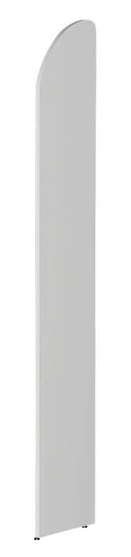 Kerkmann Dante Holz Abschlusswange 19 x 325 x 1.900 mm Weiß