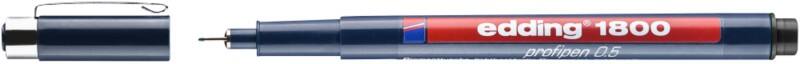 edding Fineliner 1800 Schwarz