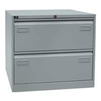 Bisley Light Hängeregistraturschrank Silber 800 x 622 x 711 mm