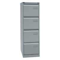 Bisley Light Hängeregistraturschrank Silber 413 x 622 x 1.321 mm