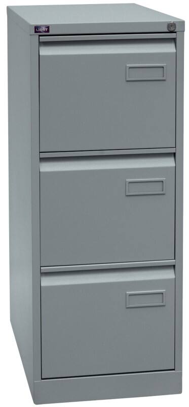 Bisley Light Hängeregistraturschrank Silber 413 x 622 x 1.016 mm