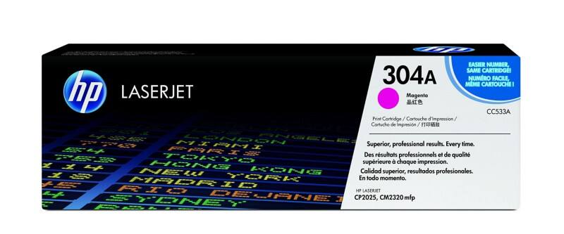 HP 304A Original Tonerkartusche CC533AC Magenta