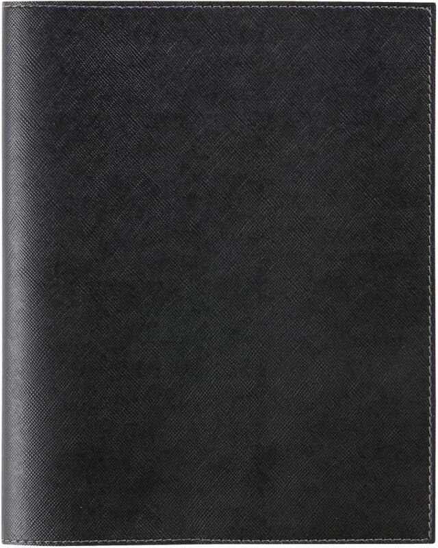 Brepols Terminplaner 2026 A5 1 Woche / 2 Seiten Deutsch, Französisch, Englisch, Italienisch, Niederländisch, Spanisch Schwarz