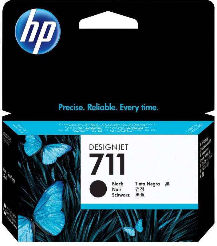 HP 711 Original Tintenpatrone CZ129A Schwarz