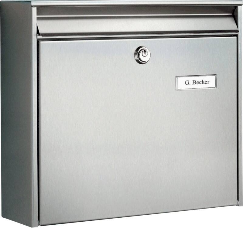 BURG-WÄCHTER Briefkasten Borkum Silber