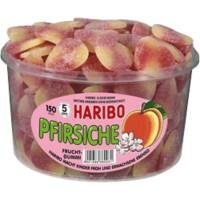 Haribo Pfirsiche 829401, Fruchtgummi, Inh. 150 Stück