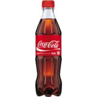 Coca-Cola Softdrink Cola EINWEG 12 Flaschen à 500 ml