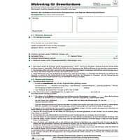 Rnk Gewerberaum-Mietvertrag/598/10, 4-seitig, DIN A4, Inh. 10 Stück