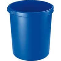 Han Papierkorb/1834-14 blau, rund, 30 Liter