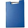 Maul Schreibmappe mit Folienüberzug/2339237, blau, 238x320mm, Klemme kurze Seite, Stärke: 13 mm