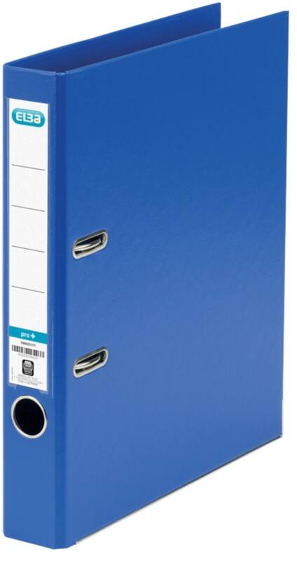 ELBA Smart Pro+ Schmal Ordner A4 50 mm Blau 2 Ringe Kunststoff