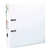Exacompta PremTouch Ordner A4 Maxi 80 mm Weiß 2 Ringe Pappkarton, PP (Polypropylen) Glatt Hochformat