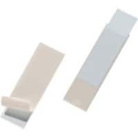 Durable Selbstklebe-Tasche 8073-19, transparent, Öffung oben, 30 x 100 mm, Inh. 10 Stück