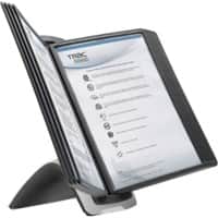 DURABLE Sichttafelsystem 5855-01 A4 Schwarz PP (Polypropylen) 28,5 x 13,5 x 36 cm