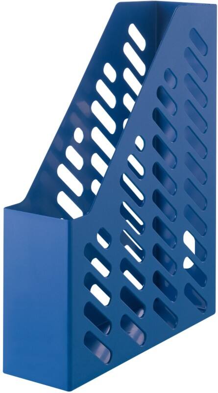 HAN Zeitschriftenordner Karma Polystyrol Öko Blau 7,6 x 24,8 x 31,5 cm