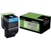 Lexmark 80C2SCE Original Tonerkartusche Cyan