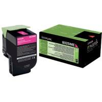 Lexmark Original Tonerkartusche 80C2SME Magenta