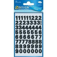 AVERY Zweckform Z-Design Sticker 3781 Selbsthaftend Schwarz 10 mm 2 Blatt à 60 Etiketten